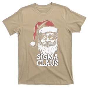 Sigma Claus Funny Christmas Santa Claus Sarcastic Joke T-Shirt