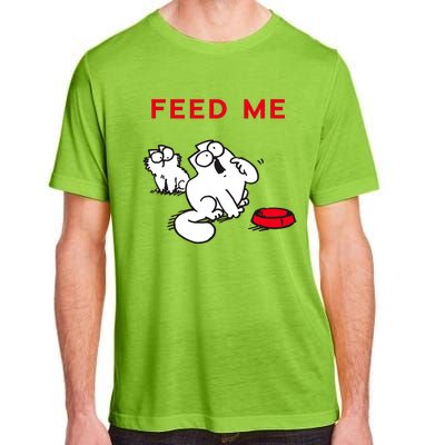 Simon's Cat Feed Me Cat Adult ChromaSoft Performance T-Shirt