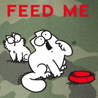 Simon's Cat Feed Me Cat Legacy Tie Dye Trucker Hat