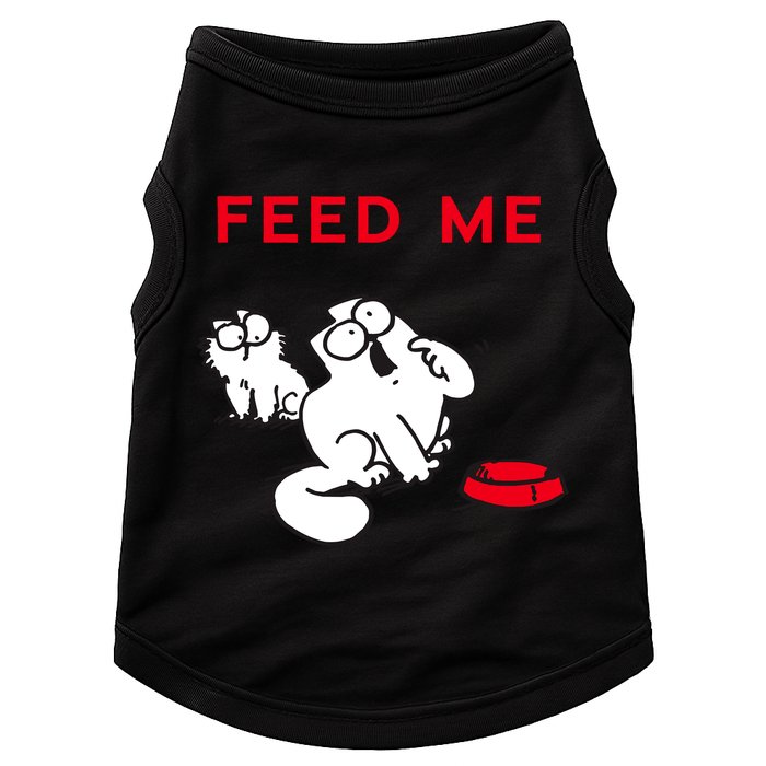 Simon's Cat Feed Me Cat Doggie Tank