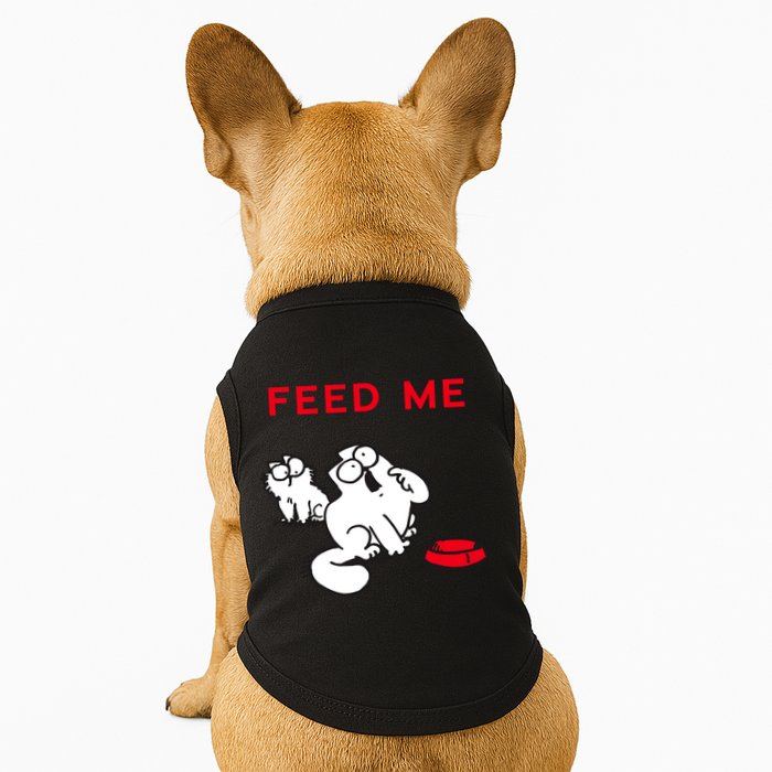 Simon's Cat Feed Me Cat Doggie Tank