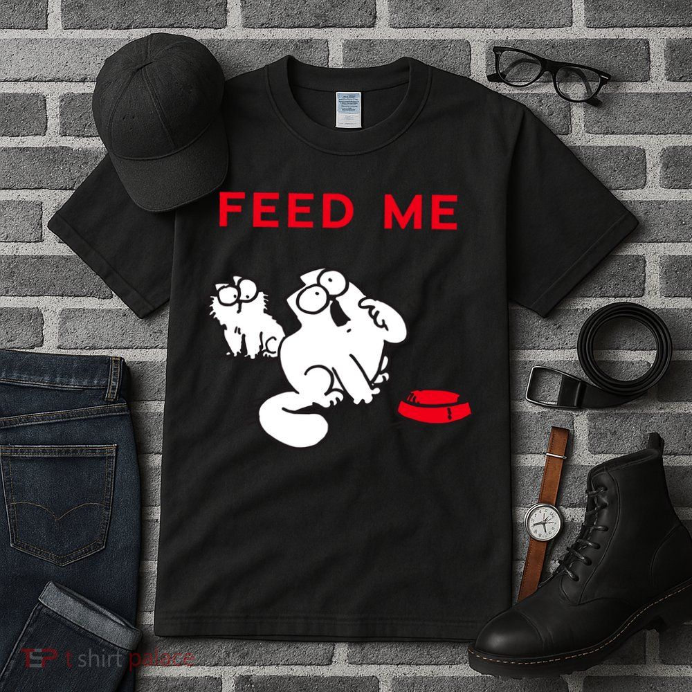 Simon's Cat Feed Me Cat Tall T-Shirt