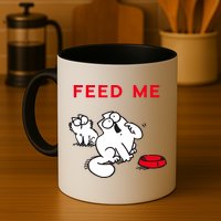 Simon's Cat Feed Me Cat Mug