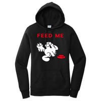 Simon's Cat Feed Me Cat Women's Pullover Hoodie