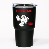 Simon's Cat Feed Me Cat Tumbler