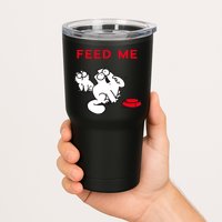 Simon's Cat Feed Me Cat Tumbler