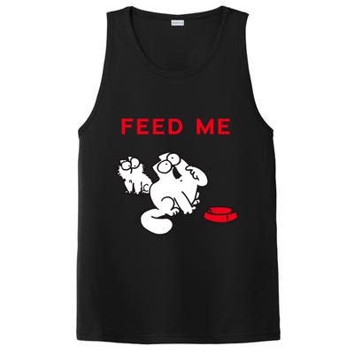 Simon's Cat Feed Me Cat PosiCharge Competitor Tank