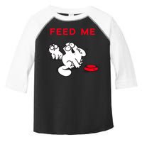 Simon's Cat Feed Me Cat Toddler Fine Jersey T-Shirt