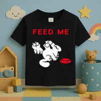 Simon's Cat Feed Me Cat Toddler T-Shirt