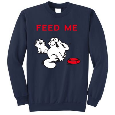 Simon's Cat Feed Me Cat Sweatshirt