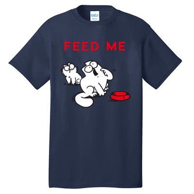 Simon's Cat Feed Me Cat Tall T-Shirt