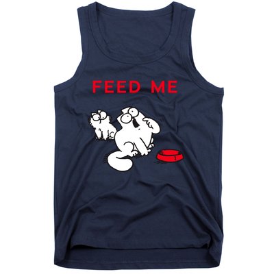 Simon's Cat Feed Me Cat Tank Top