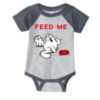 Simon's Cat Feed Me Cat Infant Baby Jersey Bodysuit