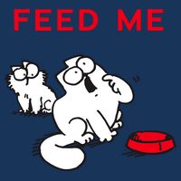 Simon's Cat Feed Me Cat Infant Baby Jersey Bodysuit