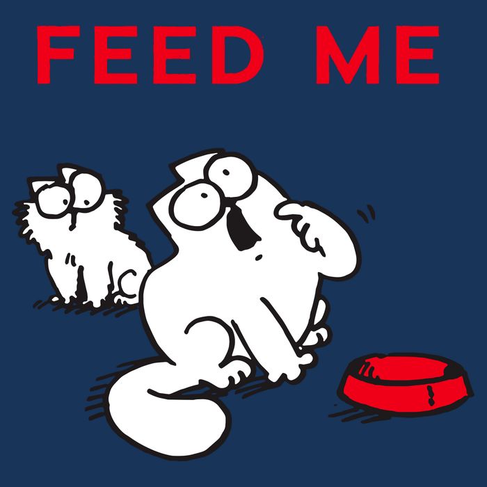 Simon's Cat Feed Me Cat Infant Baby Jersey Bodysuit
