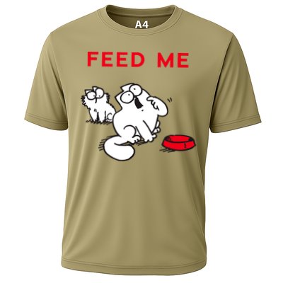 Simon's Cat Feed Me Cat Performance Shirt
