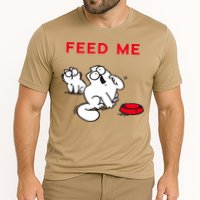 Simon's Cat Feed Me Cat Performance Shirt