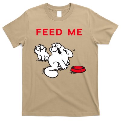 Simon's Cat Feed Me Cat T-Shirt