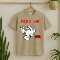 Simon's Cat Feed Me Cat T-Shirt