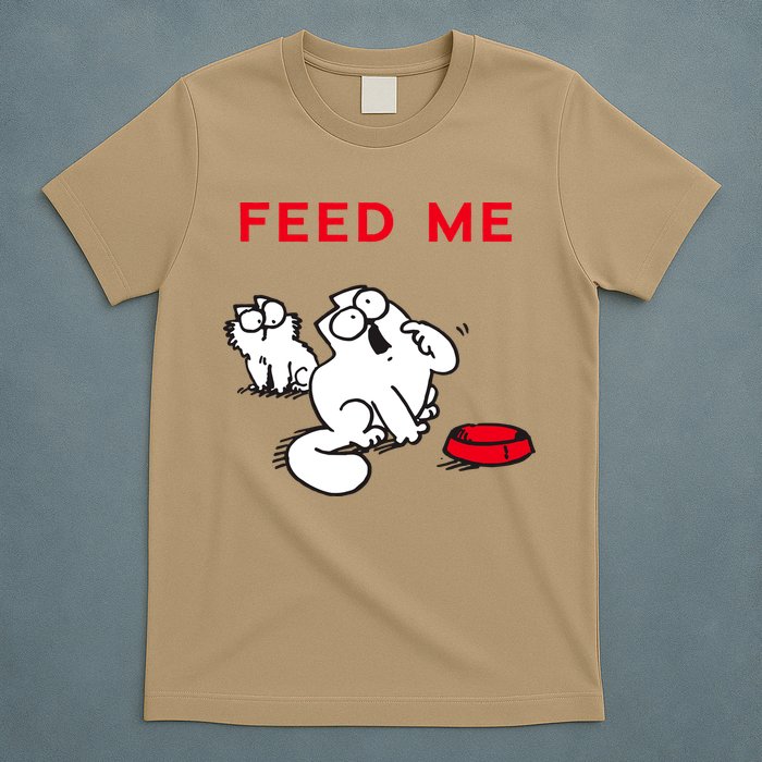 Simon's Cat Feed Me Cat T-Shirt