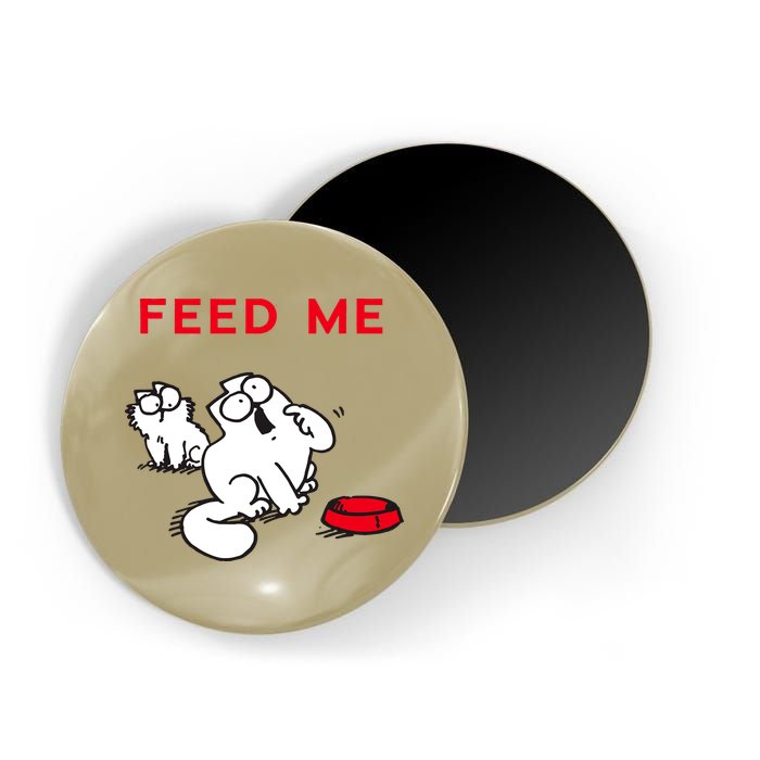 Simon's Cat Feed Me Cat Magnet