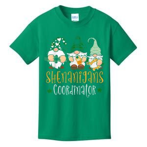 Shenanigans Coordinator Funny St Patricks Day Teacher Kids T-Shirt