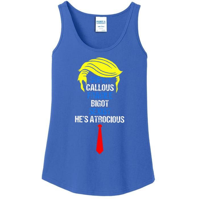 Super Callous Fragile Bigot Sexist HeS Atrocious Ladies Essential Tank