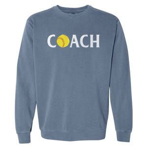 Softball Coach Gift Garment-Dyed Sweatshirt