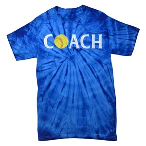 Softball Coach Gift Tie-Dye T-Shirt