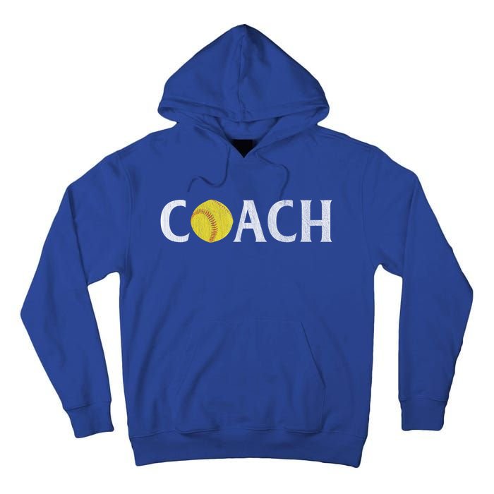 Softball Coach Gift Tall Hoodie