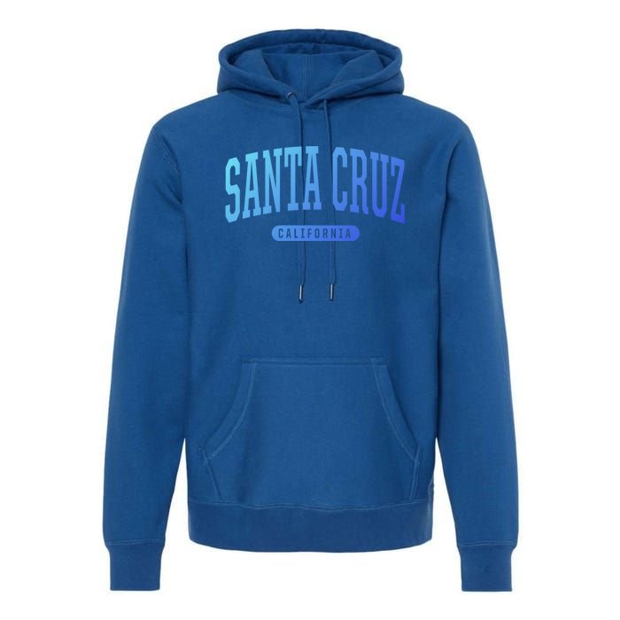 Santa Cruz Gift College University Style Ca Usa Premium Hoodie