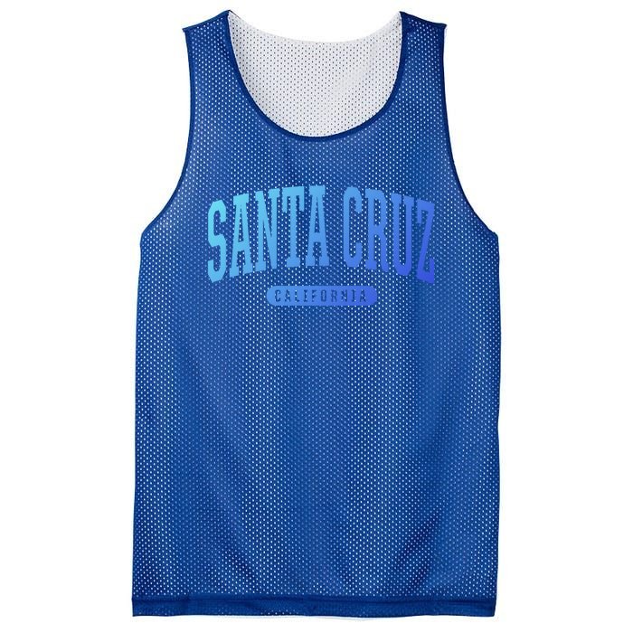 Santa Cruz Gift College University Style Ca Usa Mesh Reversible Basketball Jersey Tank