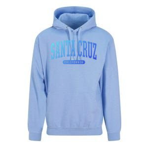 Santa Cruz Gift College University Style Ca Usa Unisex Surf Hoodie