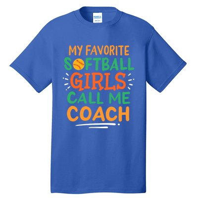 Softball Coach Gift Tall T-Shirt