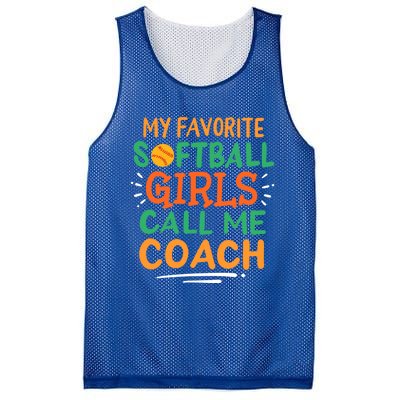 Softball Coach Gift Mesh Reversible Basketball Jersey Tank