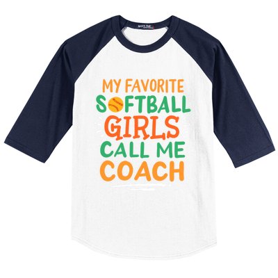 Softball Coach Gift Baseball Sleeve Shirt