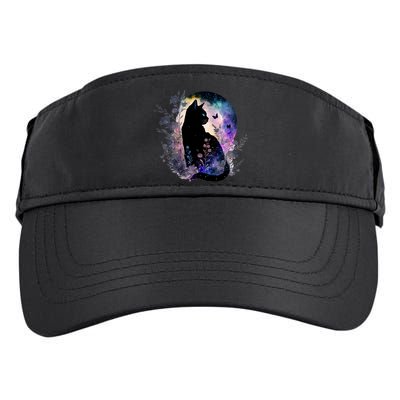 Space Cat Galaxy Cat Funny For Cat Dad Cat Mom Cat Lover Cat Alien Ufo Adult Drive Performance Visor