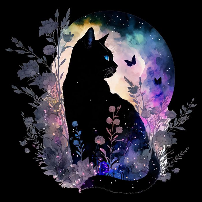 Space Cat Galaxy Cat Funny For Cat Dad Cat Mom Cat Lover Cat Alien Ufo Drawstring Bag
