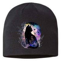 Space Cat Galaxy Cat Funny For Cat Dad Cat Mom Cat Lover Cat Alien Ufo Sustainable Beanie