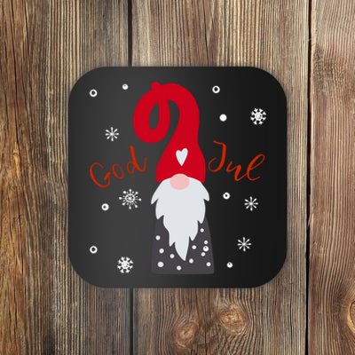 Santa Christmas Gift God Jul Gnome Tomte Lefse Xmas Gift Coaster