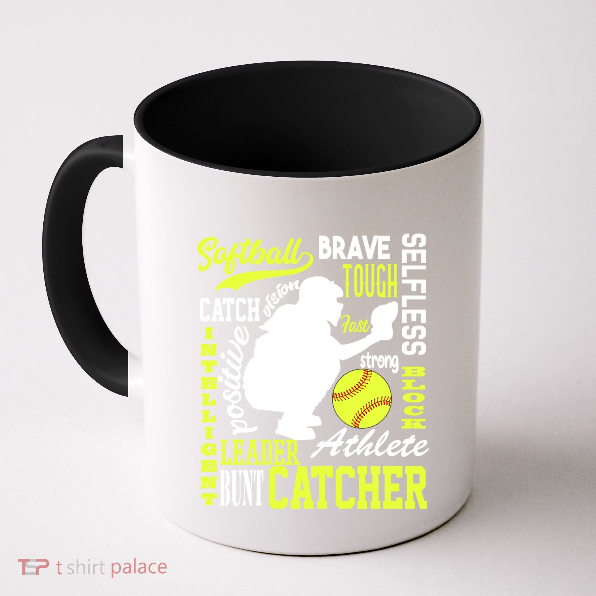 Softball Catcher Great For Ns Traits Of A Catcher Gift Mug
