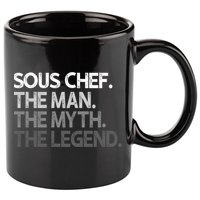 Sous Chef Gift The Myth Legend Gift 11oz C Handle Ceramic Mug