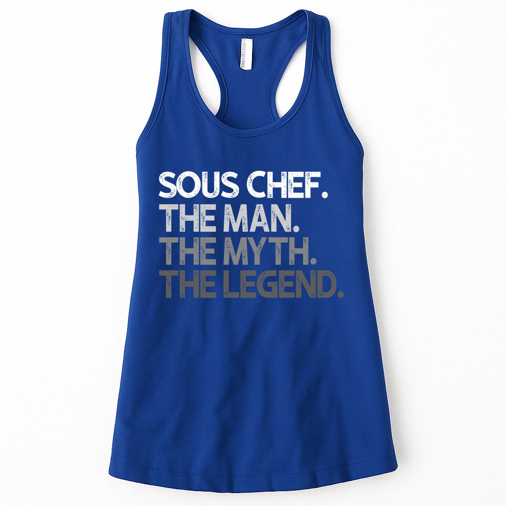 Sous Chef Gift The Myth Legend Gift Womens Tank Top