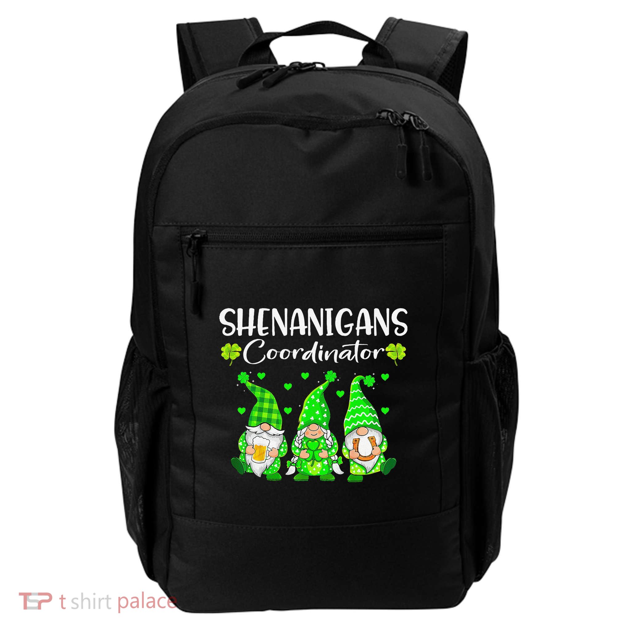 Shenanigans Coordinator Gnomes St Patricks Day .Png Daily Commute Backpack