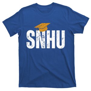 Snhu College Graduation With Hat T-Shirt