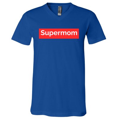 Supermom Cute Gift V-Neck T-Shirt