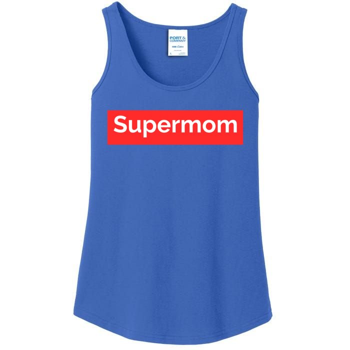 Supermom Cute Gift Ladies Essential Tank