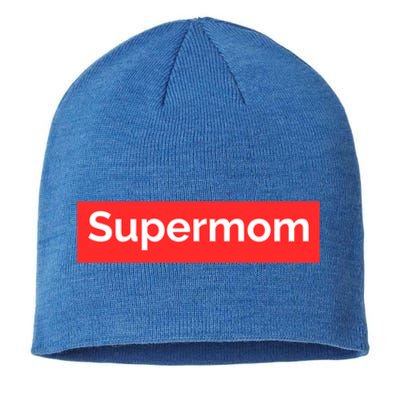 Supermom Cute Gift Sustainable Beanie