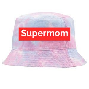 Supermom Cute Gift Tie-Dyed Bucket Hat