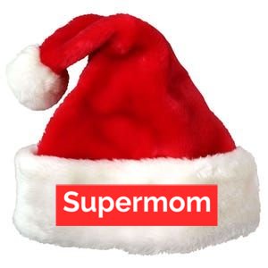 Supermom Cute Gift Premium Christmas Santa Hat